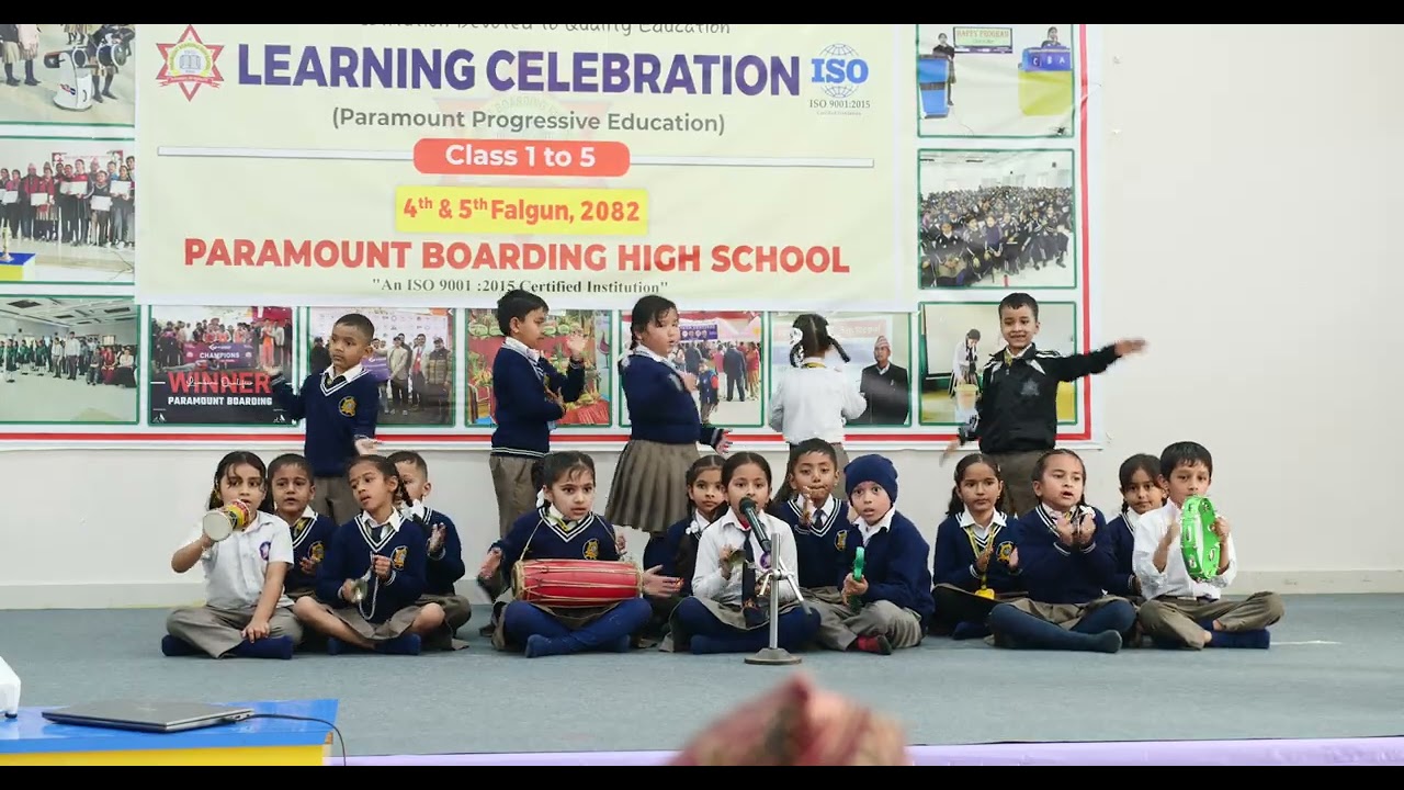 Bhajan at Progressive Learning Celebration | Paramount Boarding High School