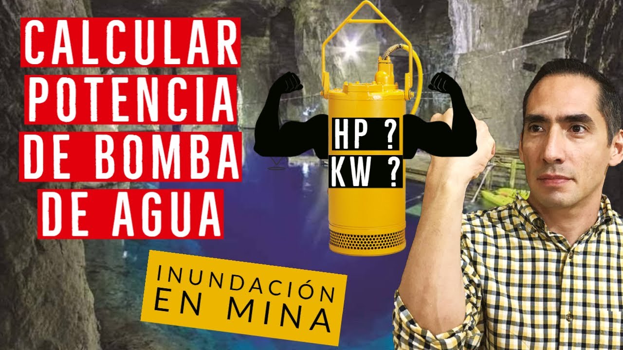 🤯Cómo CALCULAR la POTENCIA 💪de una BOMBA de AGUA