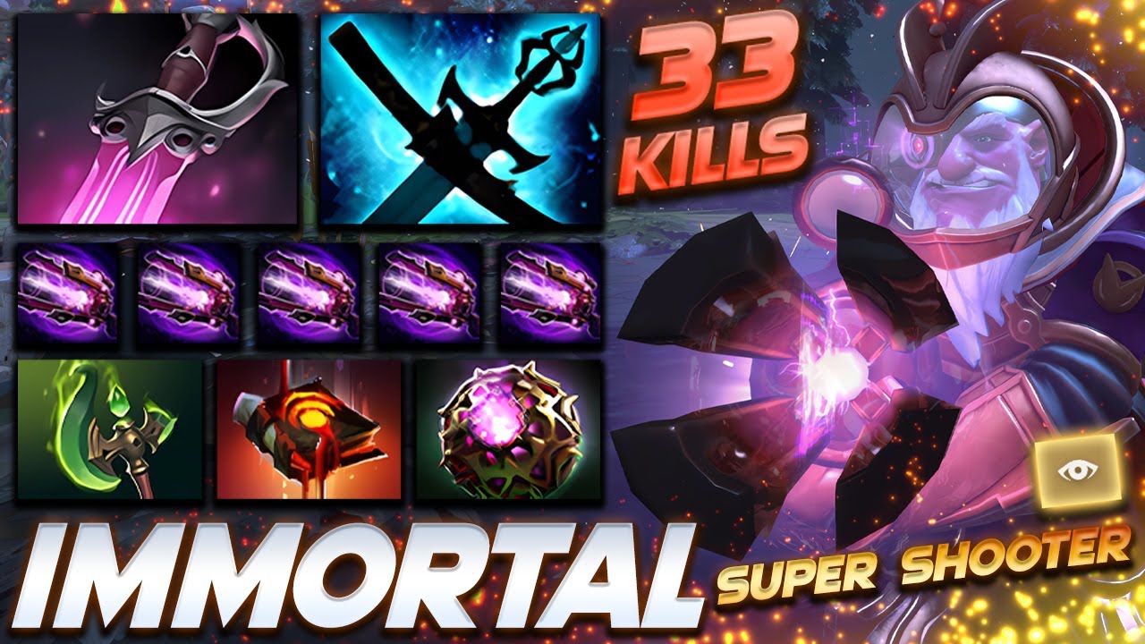 Sniper 33 Kills Super Shooter - Dota 2 Pro Gameplay [Watch & Learn]