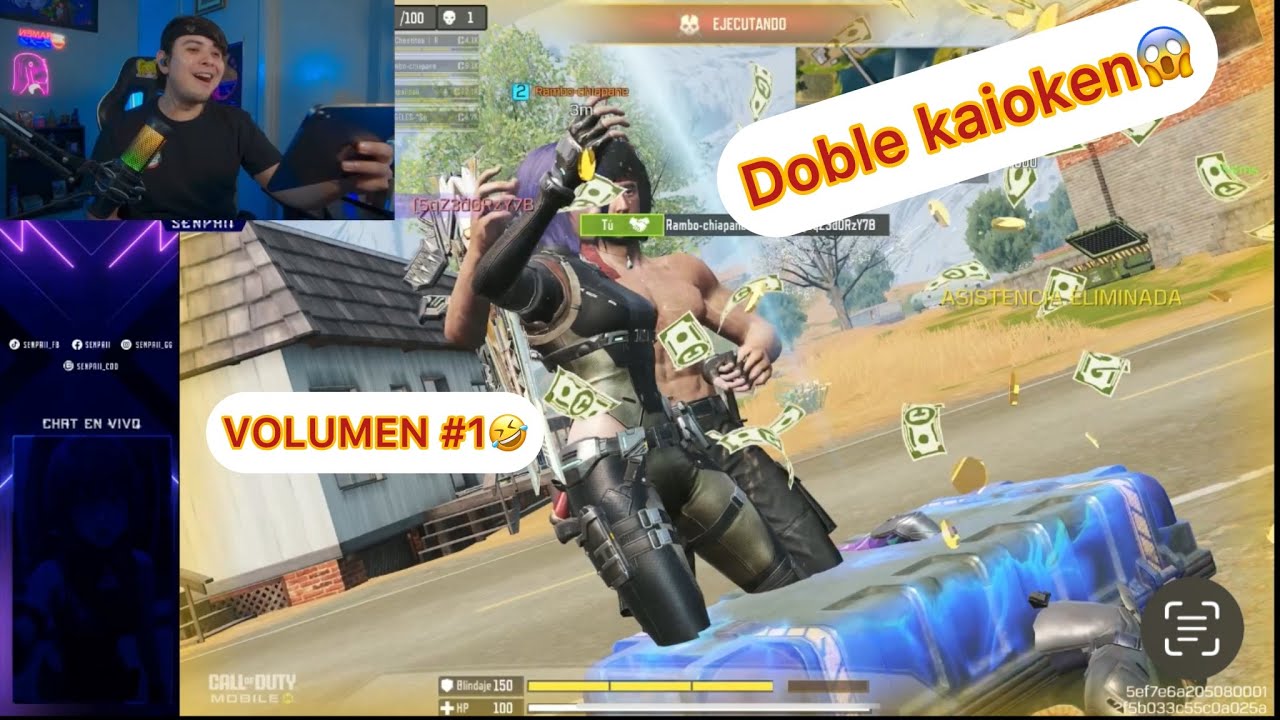 Recopilación de momentos insanos y divertidos de directos volumen #1 #codmobile  #humor 