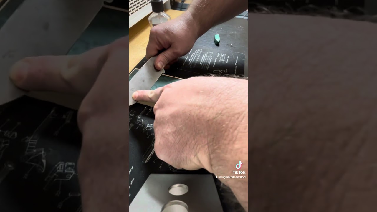How to sharpen your chisel grind knife
