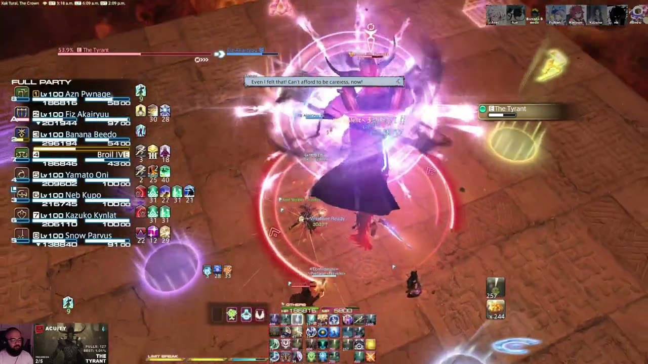 M11S The Tyrant Clear