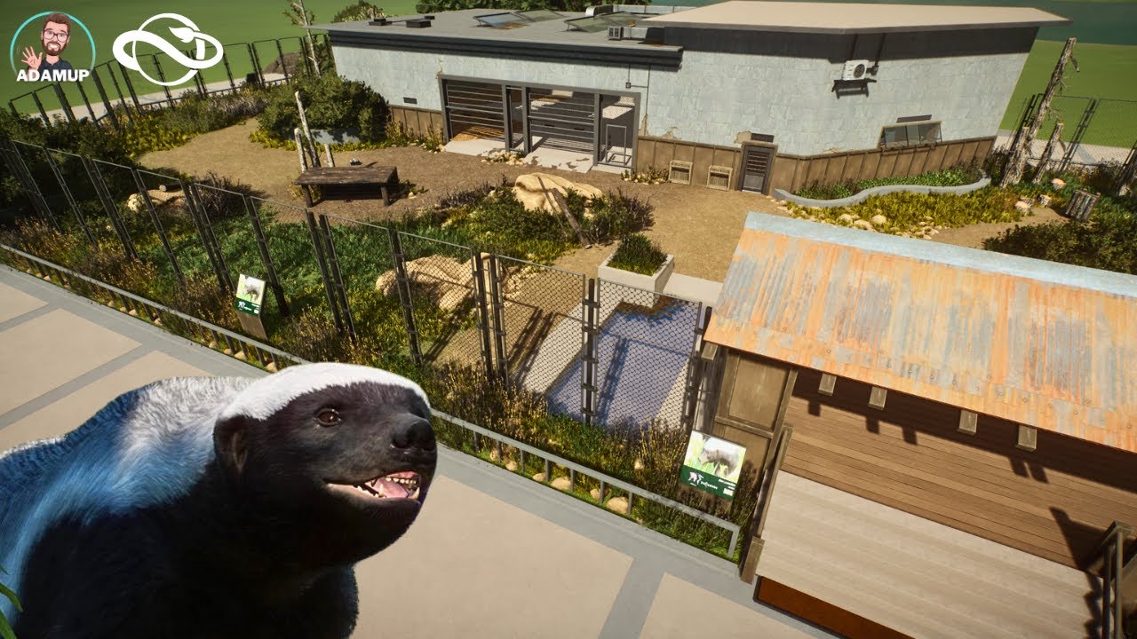 Planet Zoo Honey Badger Enclosure - Realistic Habitat
