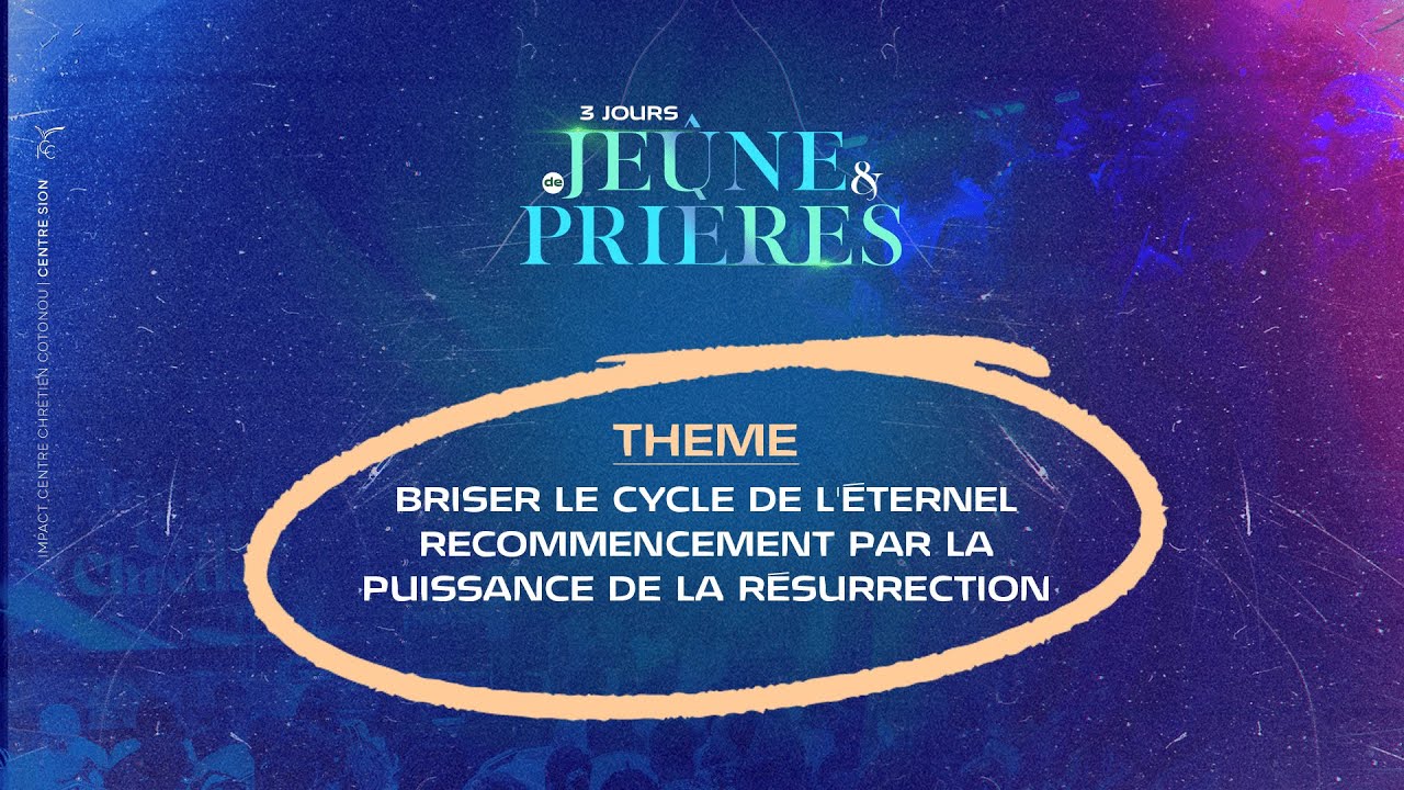 BRISER LE CYCLE DE L'ETERNEL RECOMMENCEMENT PAR LA PUISSANCE DE LA RESURRECTION 1 _ Ps Teddy NGBANDA