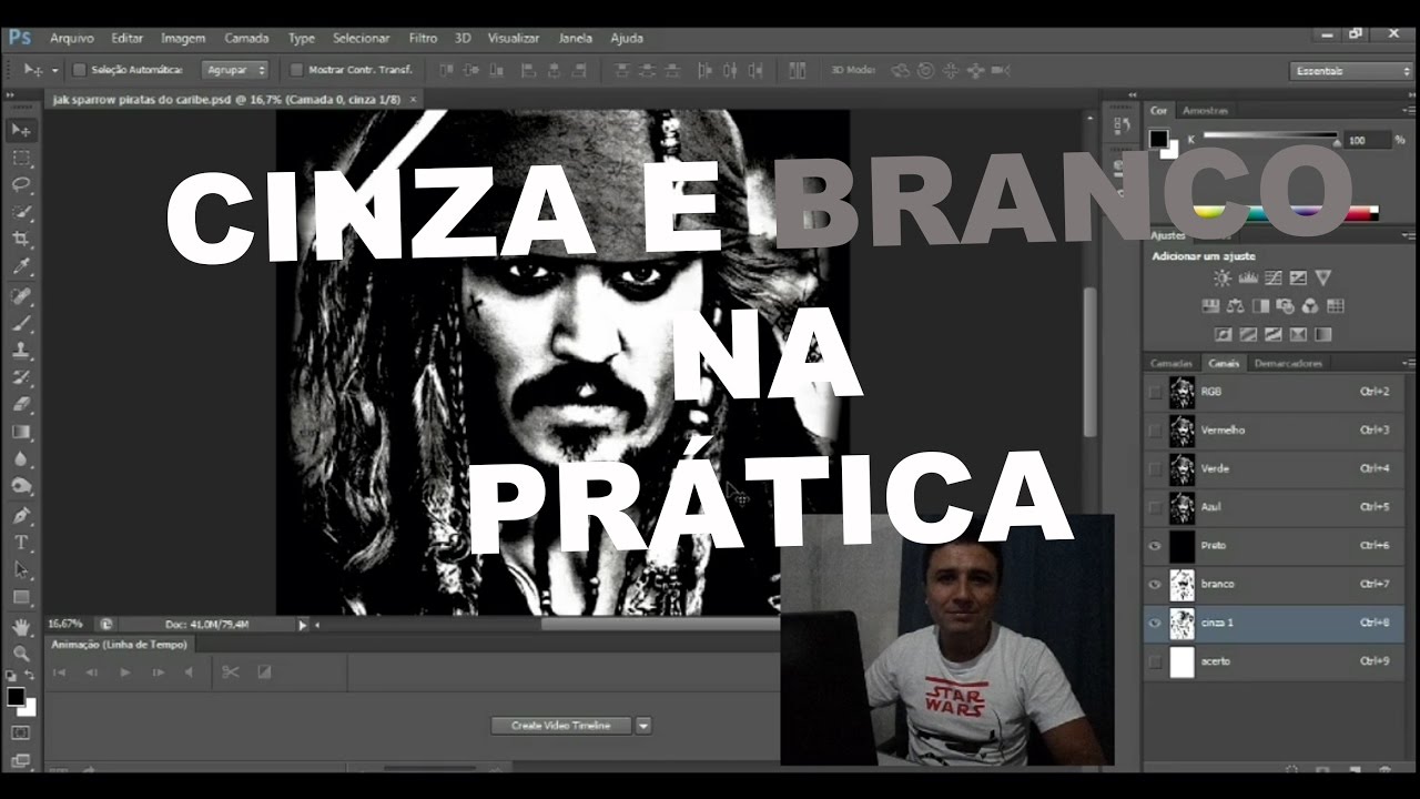 Branco e Cinza na Prática