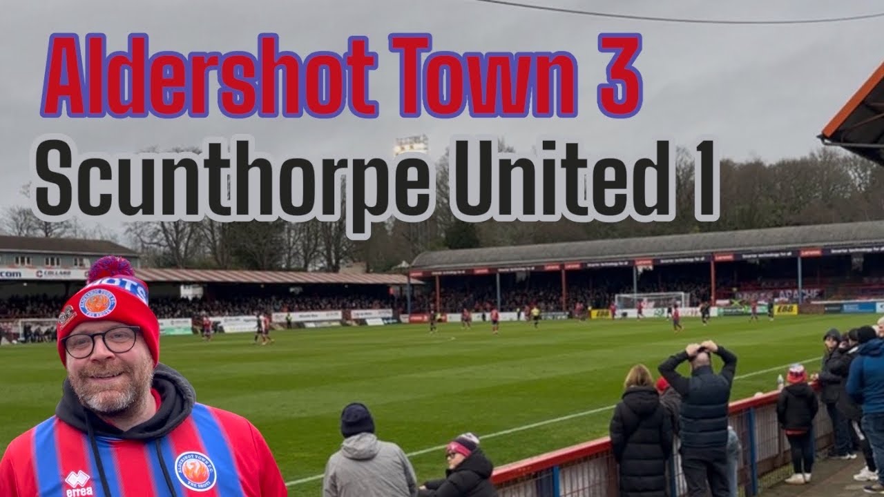 Aldershot Town 3-1 Scunthorpe United