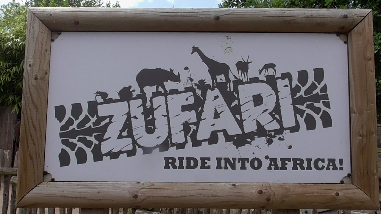 ZUFARI: Ride into Africa! Area & Queueline Soundtrack Recorded by leepdean 19th april 2023