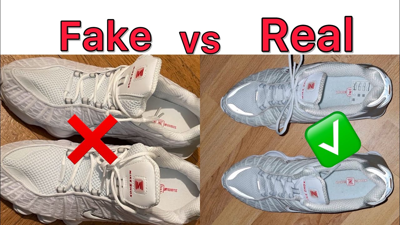 Nike Shox TL ⛔️How to spot a FAKE⛔️