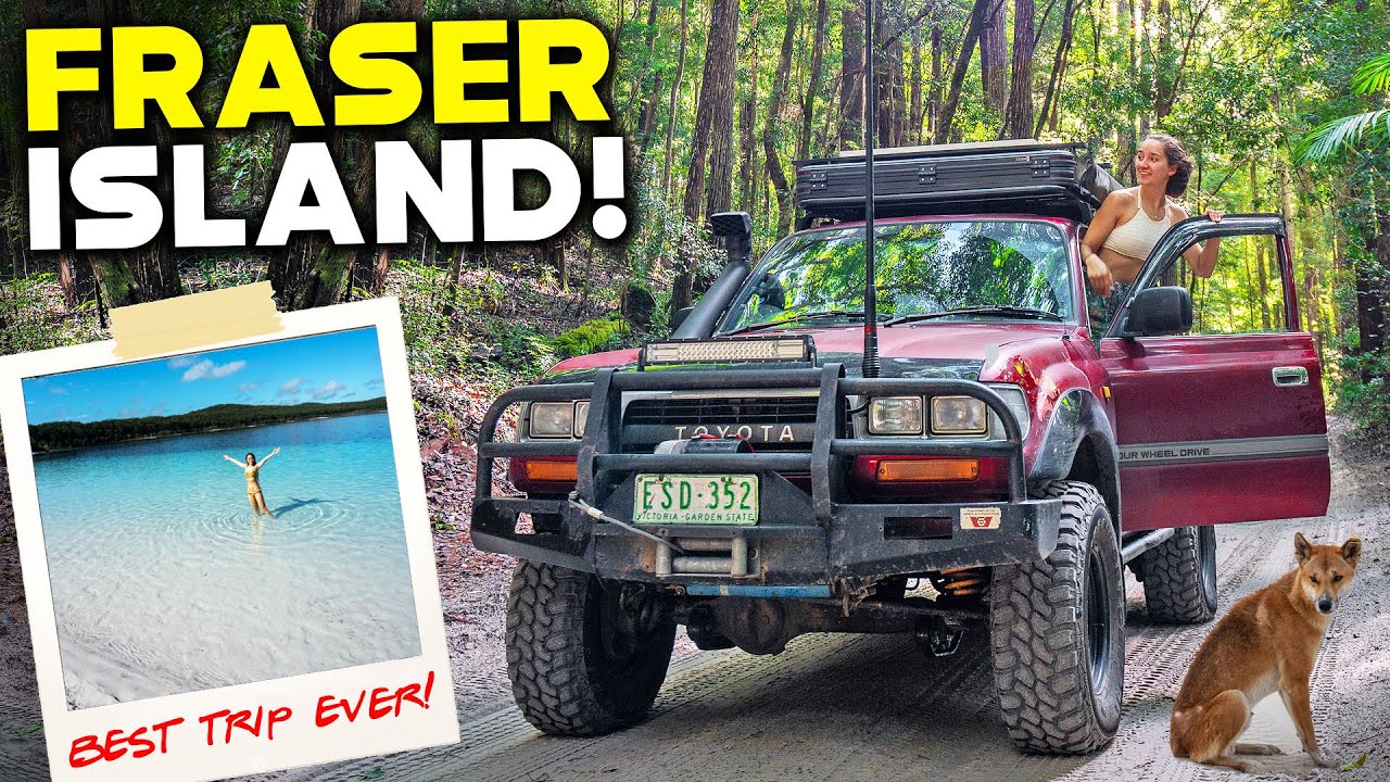 THIS IS HOW YOU TRAVEL FRASER ISLAND!