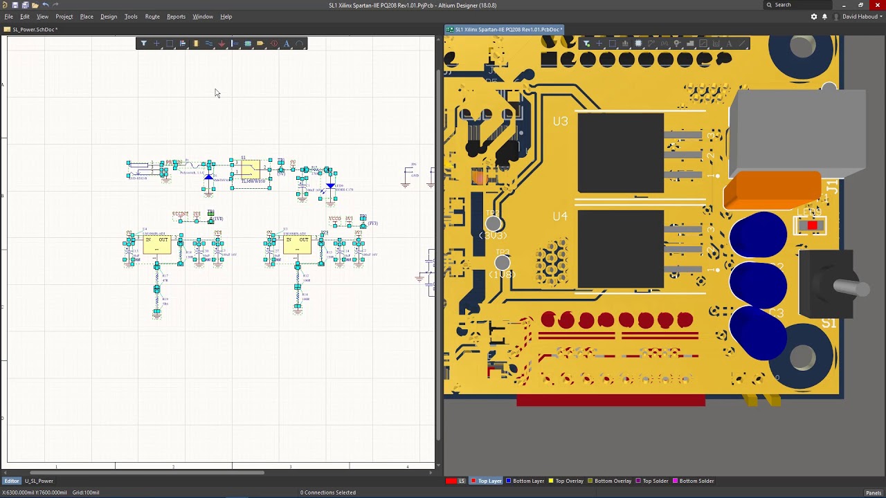 DC Voltage and Current Density Layout Overlays With PDN Analyzer in Altium Designer