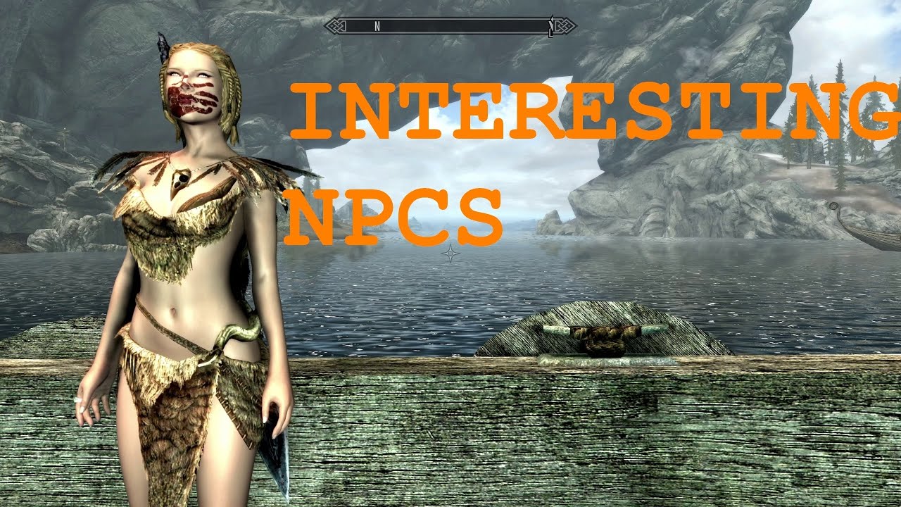 Elder Scrolls 5 Skyrim Mod Interesting NPCs (Mogo's Mead and the Milk-drinker)