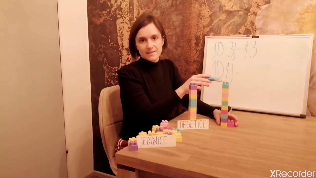 1. razred Matematika Jedinice i desetice 2.video (2/2)