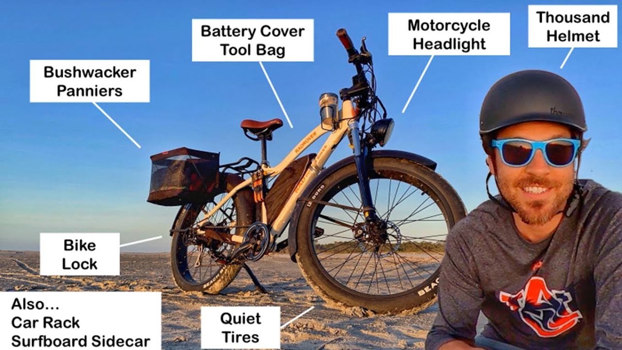 Best Bike Accessories // Rad Power Bikes RadRover ebike
