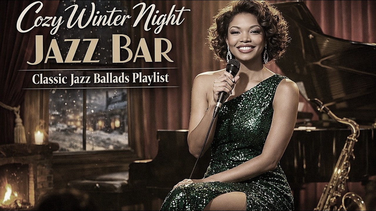 Cozy Winter Night Jazz Bar – Classic Jazz Ballads Playlist