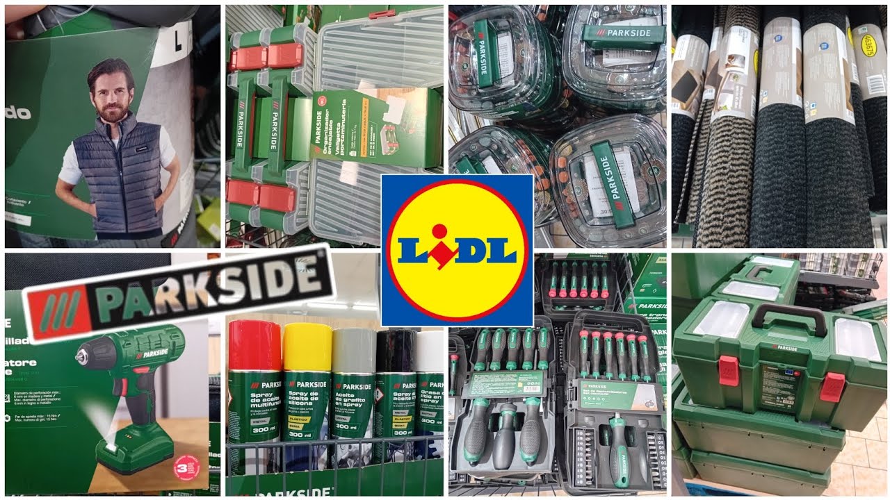 LIDL BAZAR 🛒 ❤️  PARKSIDE NOVEDADES ENERO, HERRAMIENTAS, BRICOLAJE Y MÁS @Amunaysuscosas 20.01.25