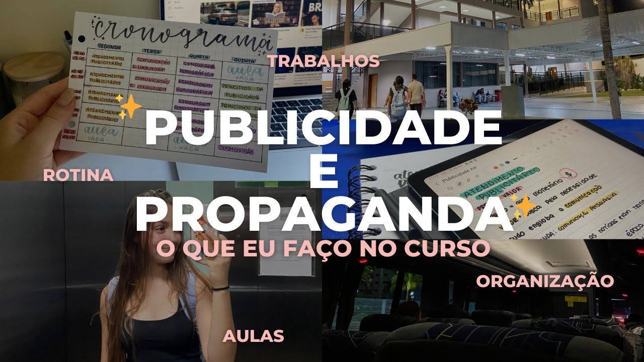 UM DIA CURSANDO PUBLICIDADE E PROPAGANDA/o que eu faço nas aulas + rotina real...