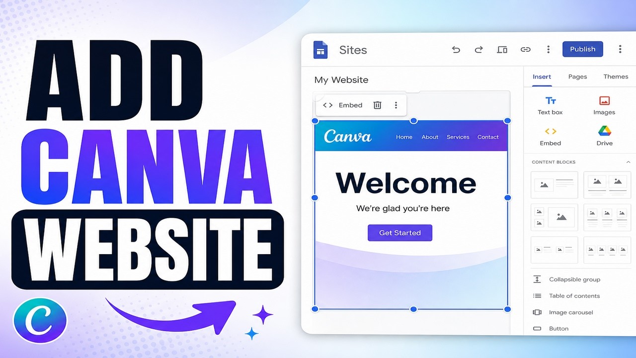 How To Add Canva Website To Google Site (Quick & Easy)