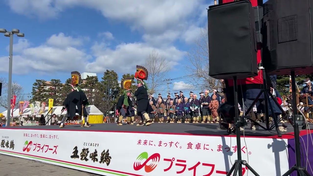 重地えんぶり　2026年２月19日えんぶり公開-擦り込み〜摺り始め