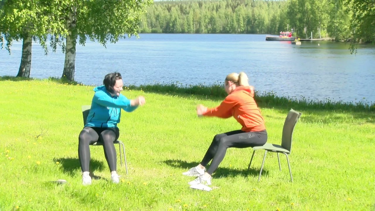 Äänekosken Kaupunki Liikuntapalvelut - Helppo tuolijumppa