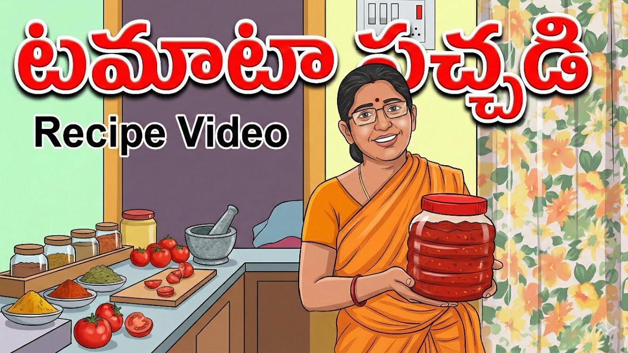 నోరూరించే టమాటా పచ్చడి తయారీ విధానం || Bogineni vlogs 