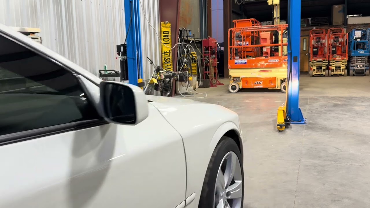 Lincoln LS V8 exhaust now with tasty Borla muffler sound