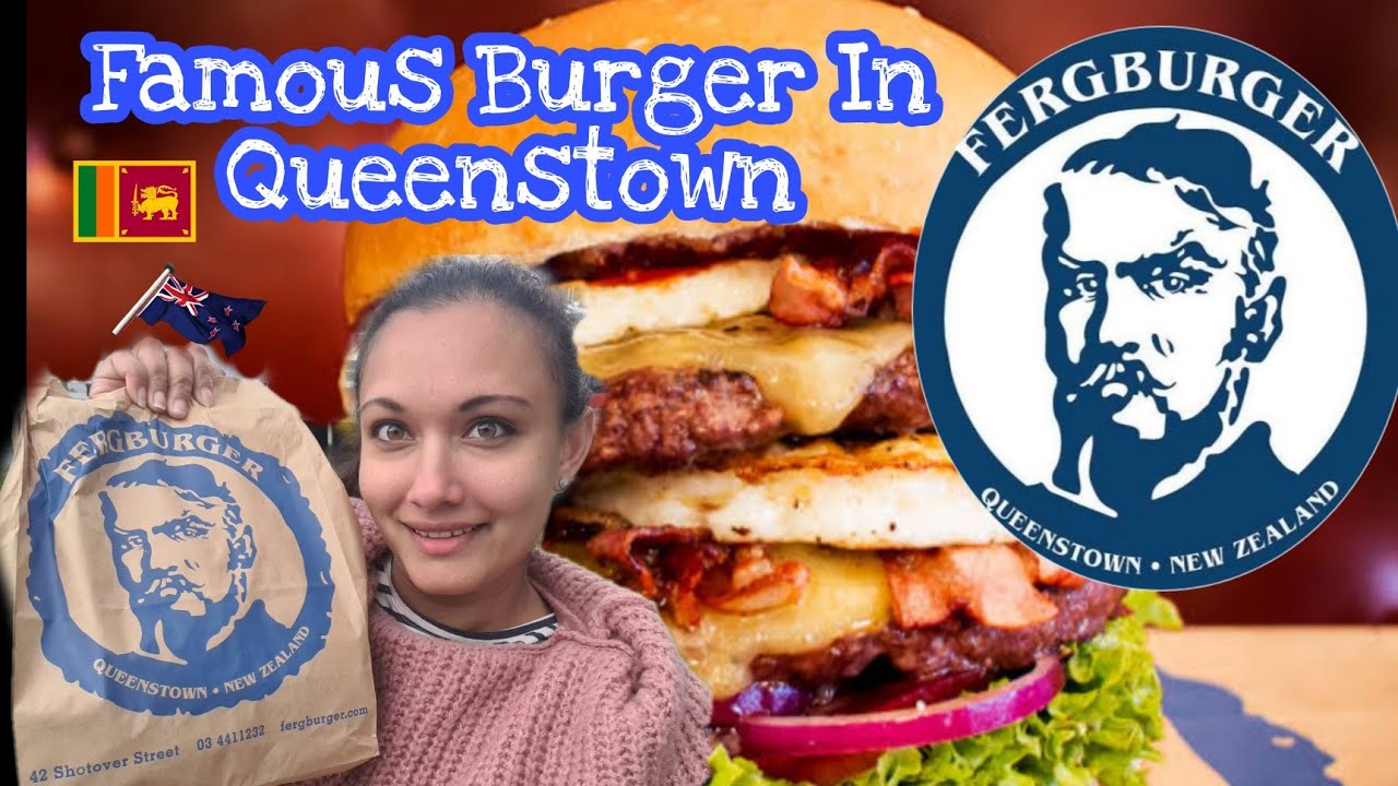 NZ Famous Burger In Queenstown