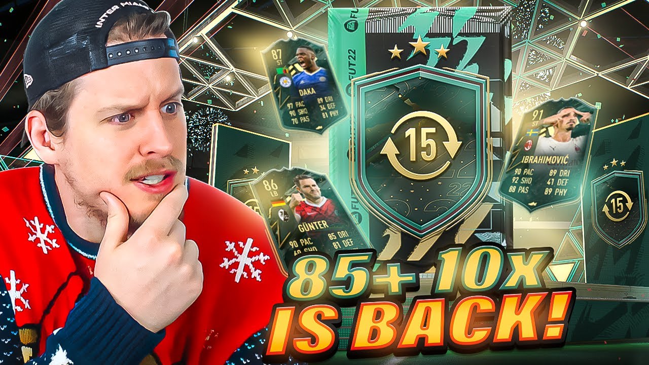 The BEST SBC ever?! 10x 85+ X10 Upgrade Packs! FIFA 22 Ultimate Team