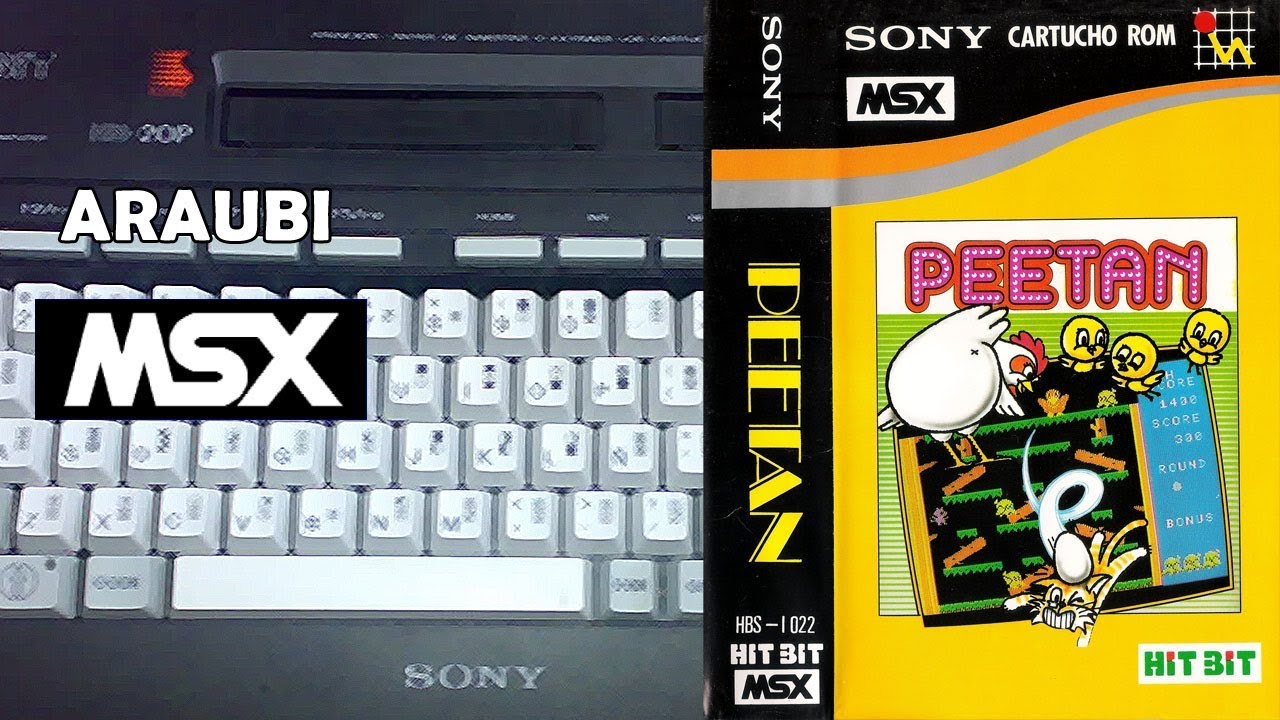 Peetan (Nippon Columbia, 1984) MSX [583] Walkthrough Comentado