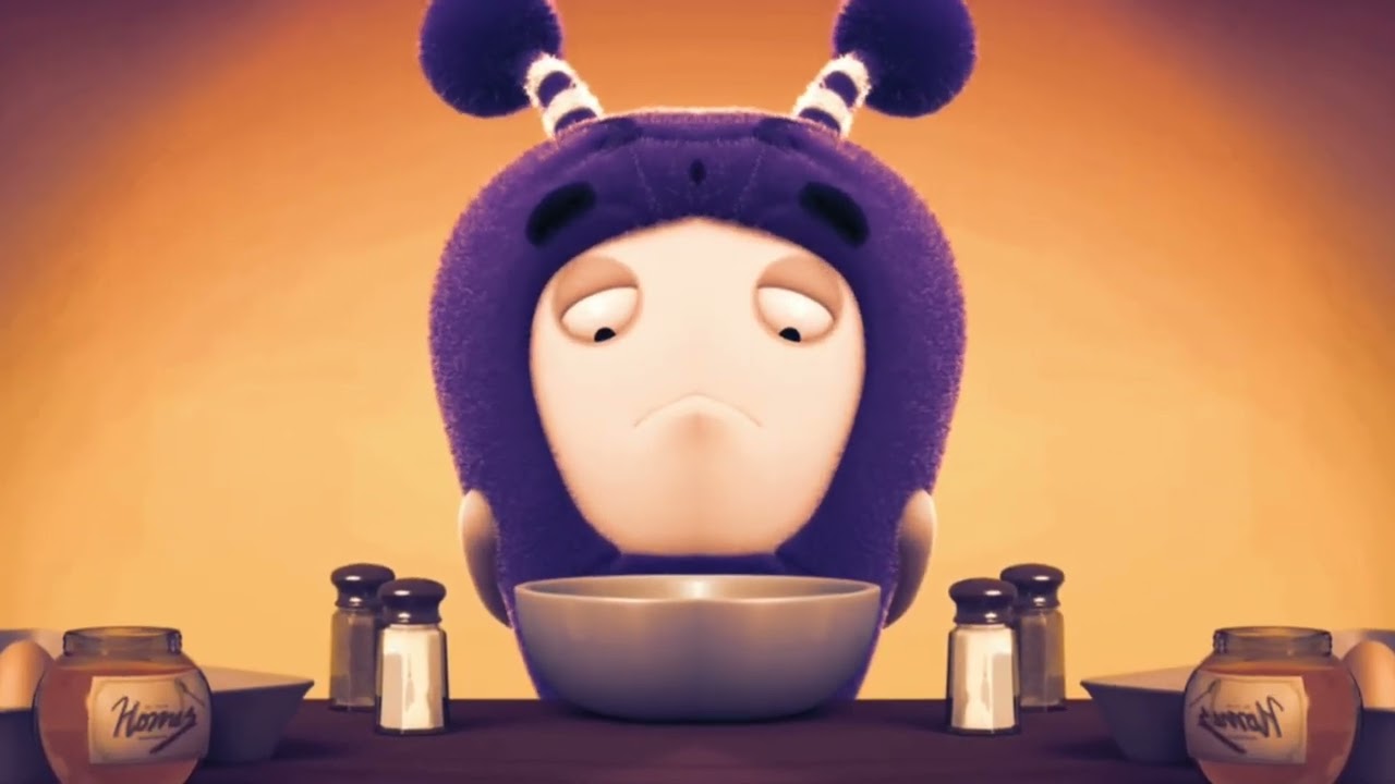 Oddbods Jeff doing Skincare! Video Effects // Sponsored By: Gamavision Csupo Effects