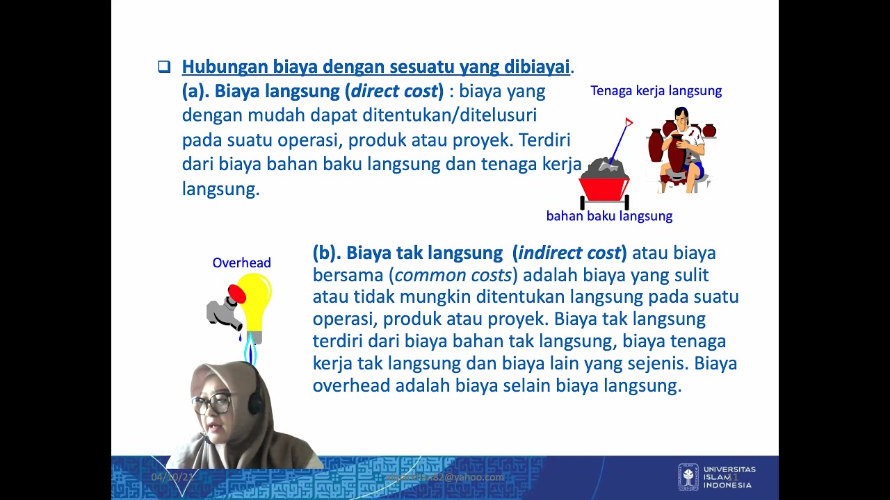 Analisis dan Estimasi Biaya - Definisi Biaya dan Perilaku Biaya - Teknik Industri UII