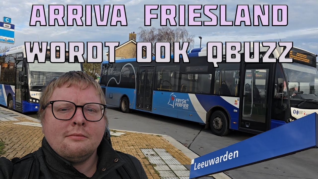Arriva verdwijnt ook uit Friesland en wordt ook QBuzz!