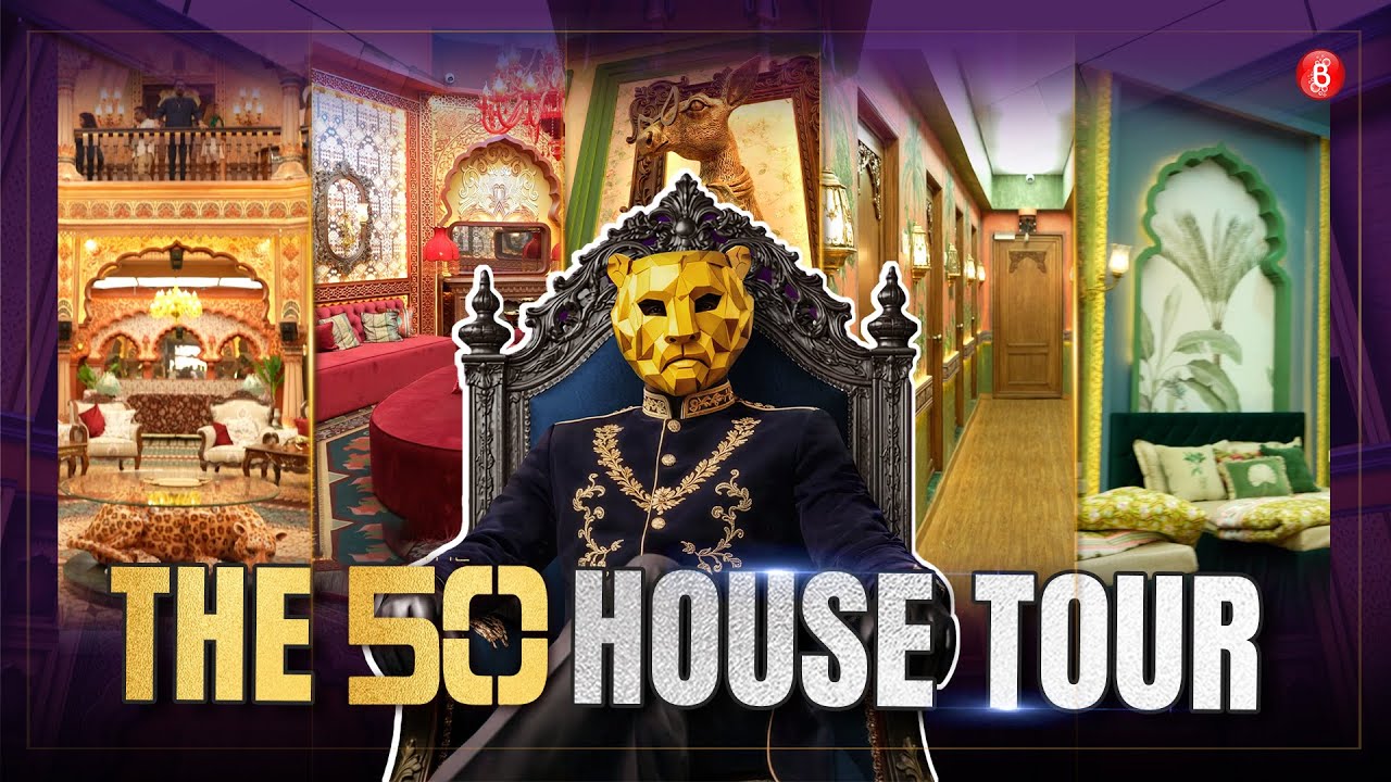 The 50 House: Exclusive First Look Inside the Massive Set | Lion's Den, Arena, Bedrooms & More
