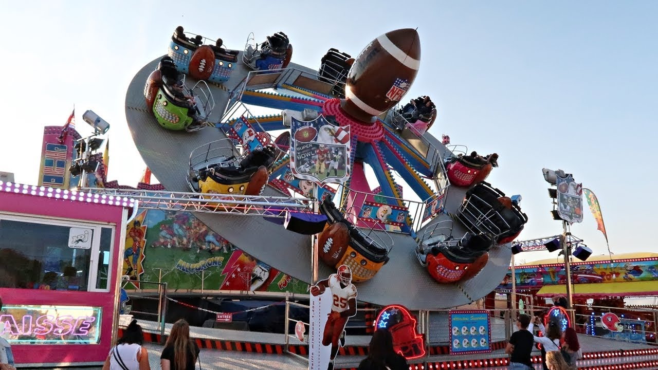 Super Bowl - Remond (Offride) Video Foire aux Manèges, Kirmes Lille 2018