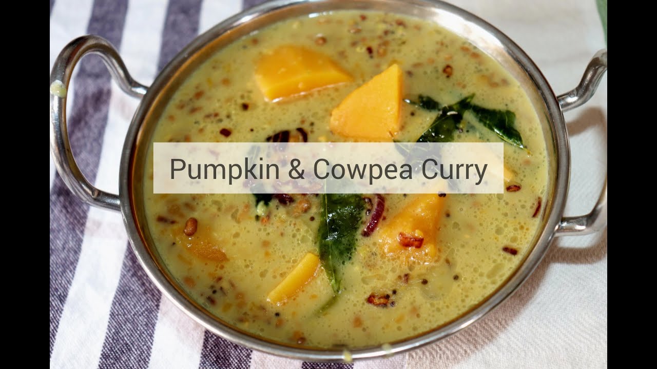 Olan | Pumpkin and Cowpea curry in coconut milk | vegan recipes | Kerala food