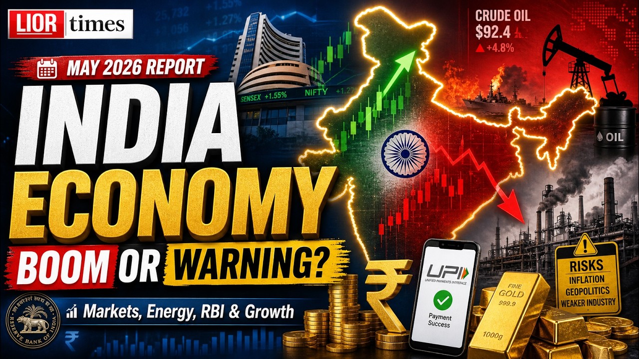 India Economy Update 2026: Growth, Inflation, Oil Crisis, RBI & Stock Market