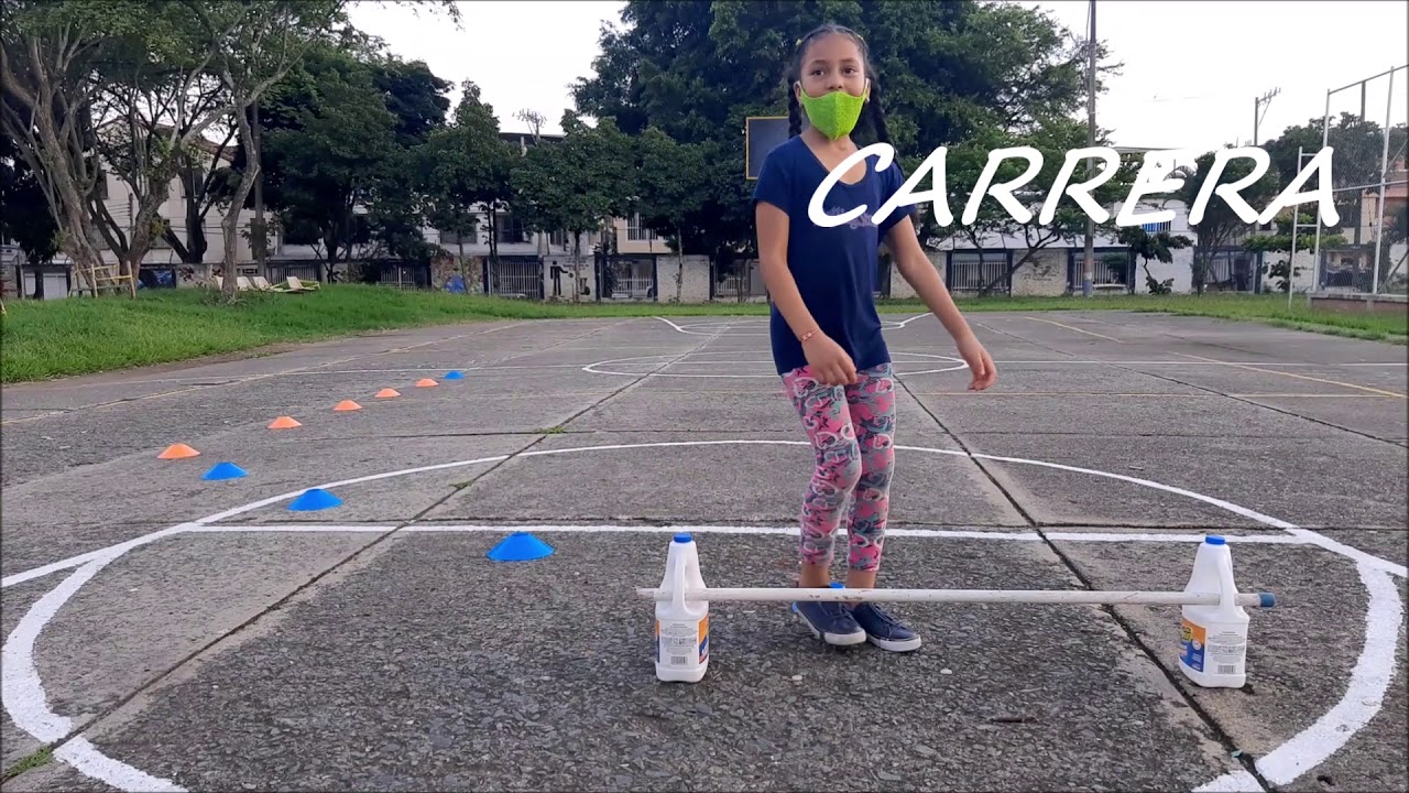 Salto alto en estilo  tijera para niños