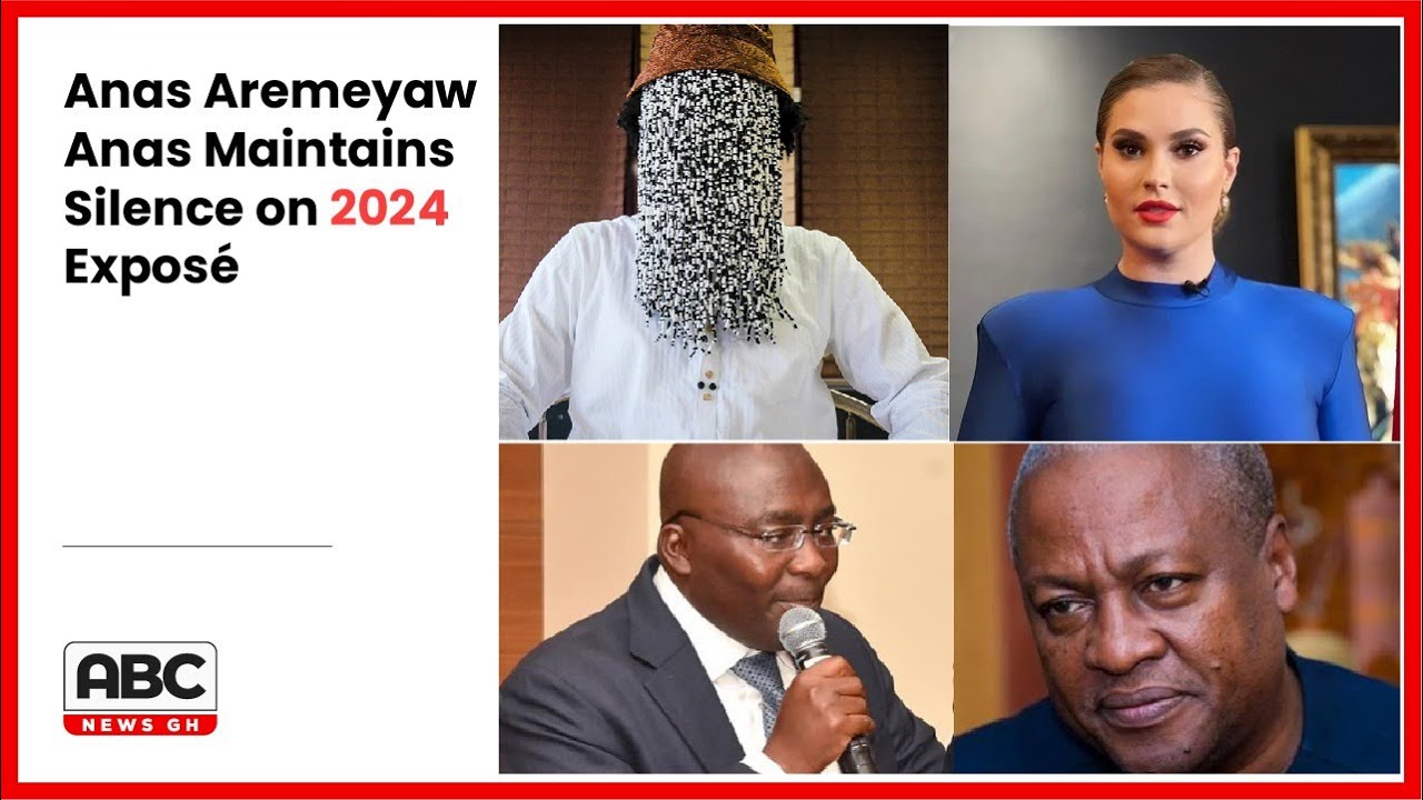 Anas Aremeyaw Anas Maintains Silence on 2024 Exposé.