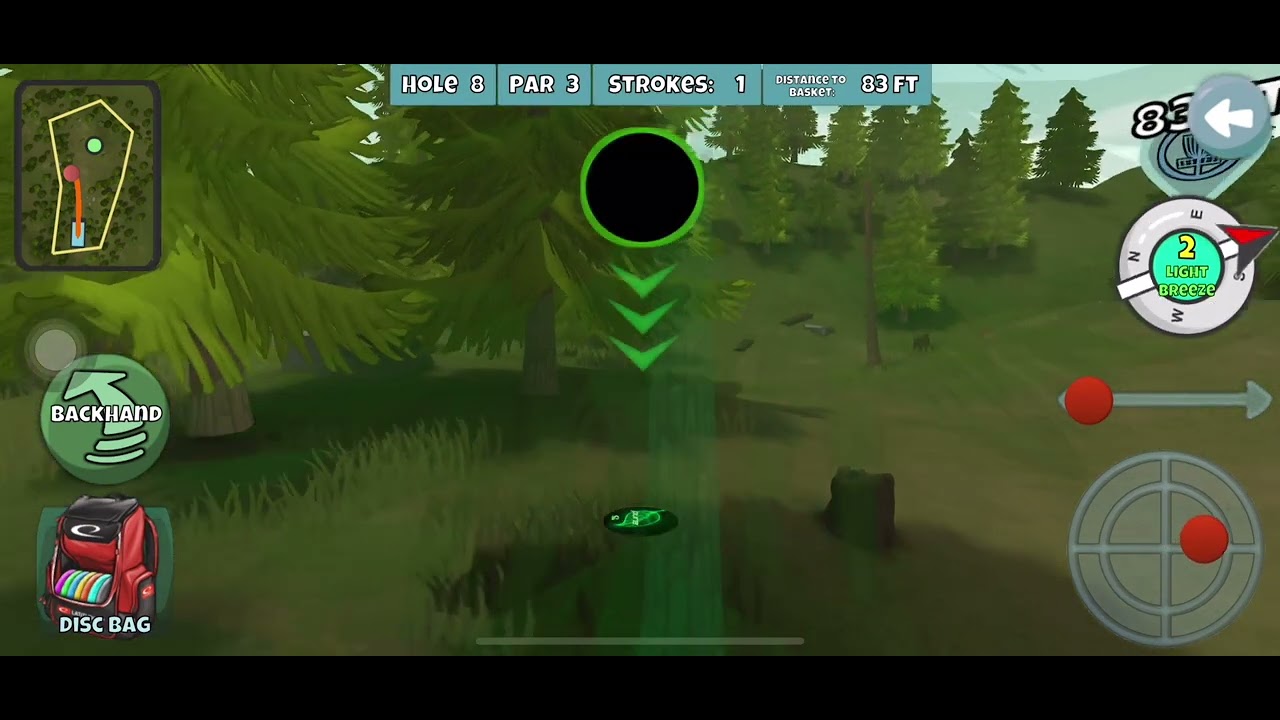 Disc golf valley search for a legend in the deep blue forest