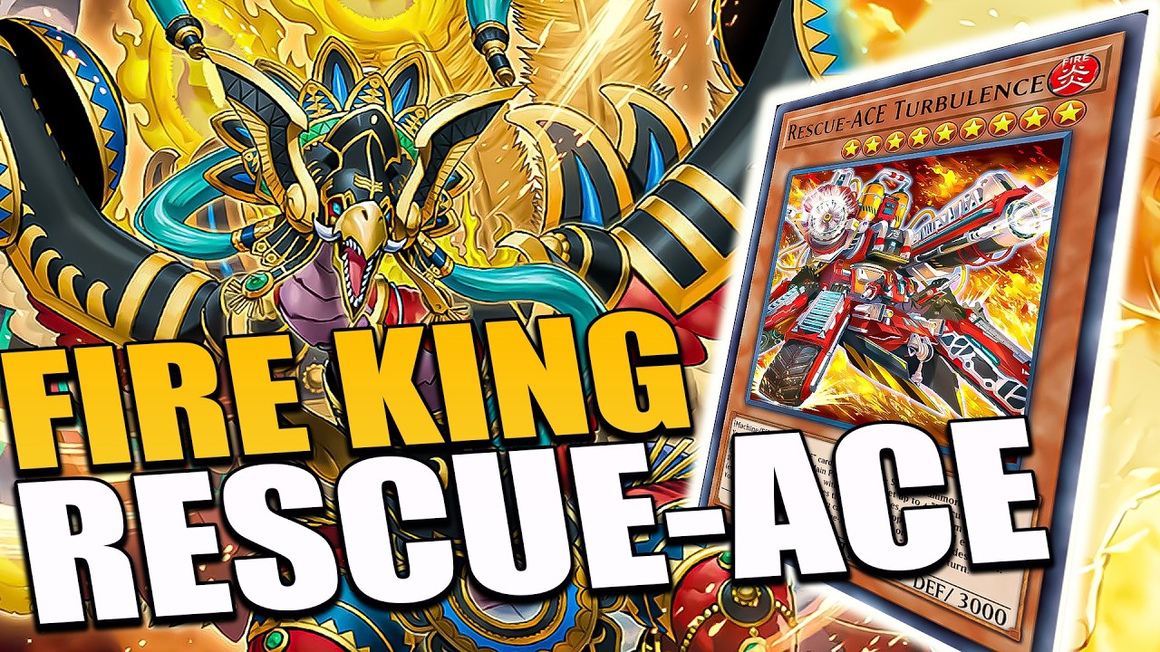 RESCUE-ACE FIRE KING IS BROKEN! [Yu-Gi-Oh! Master Duel]