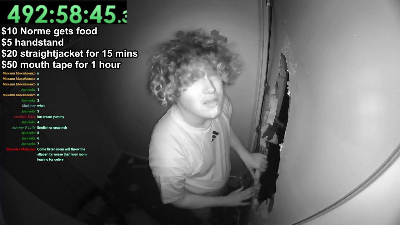1 Month in Solitary Confinement with No Light WORLD RECORD