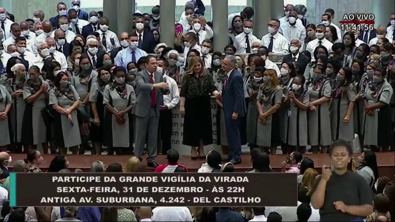 Reunião de domingo na Catedral do Rio de Janeiro/Brasil com o Bispo Gonçalves - 26.12.2021