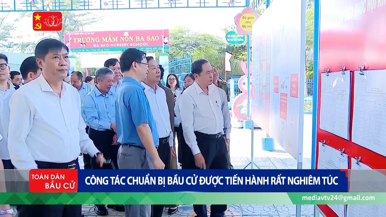 Công tác chuẩn bị bầu cử được tiến hành rất nghiêm túc | VTV