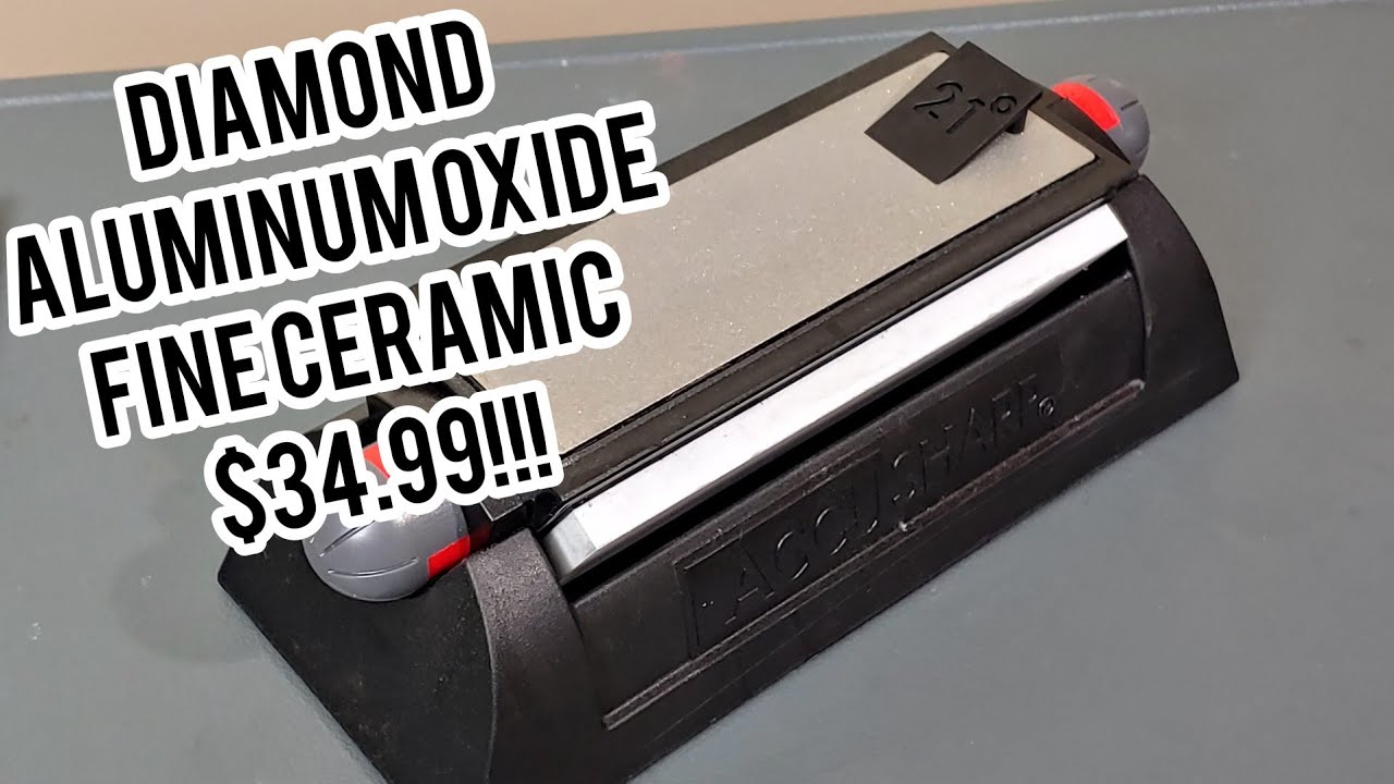 FULL KNIFE SHARPENING TESTING TRI STONE