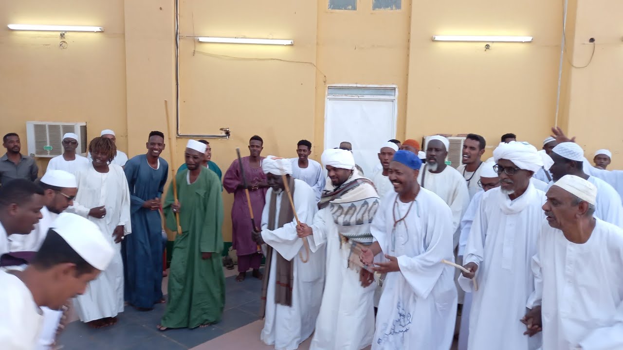 ذكر عصري بمسيد الشيخ زين العابدين وزيارة الشيخ كوبرية والشيخ احمد عوض الشيخ جابر للشيخ احمد الطيب