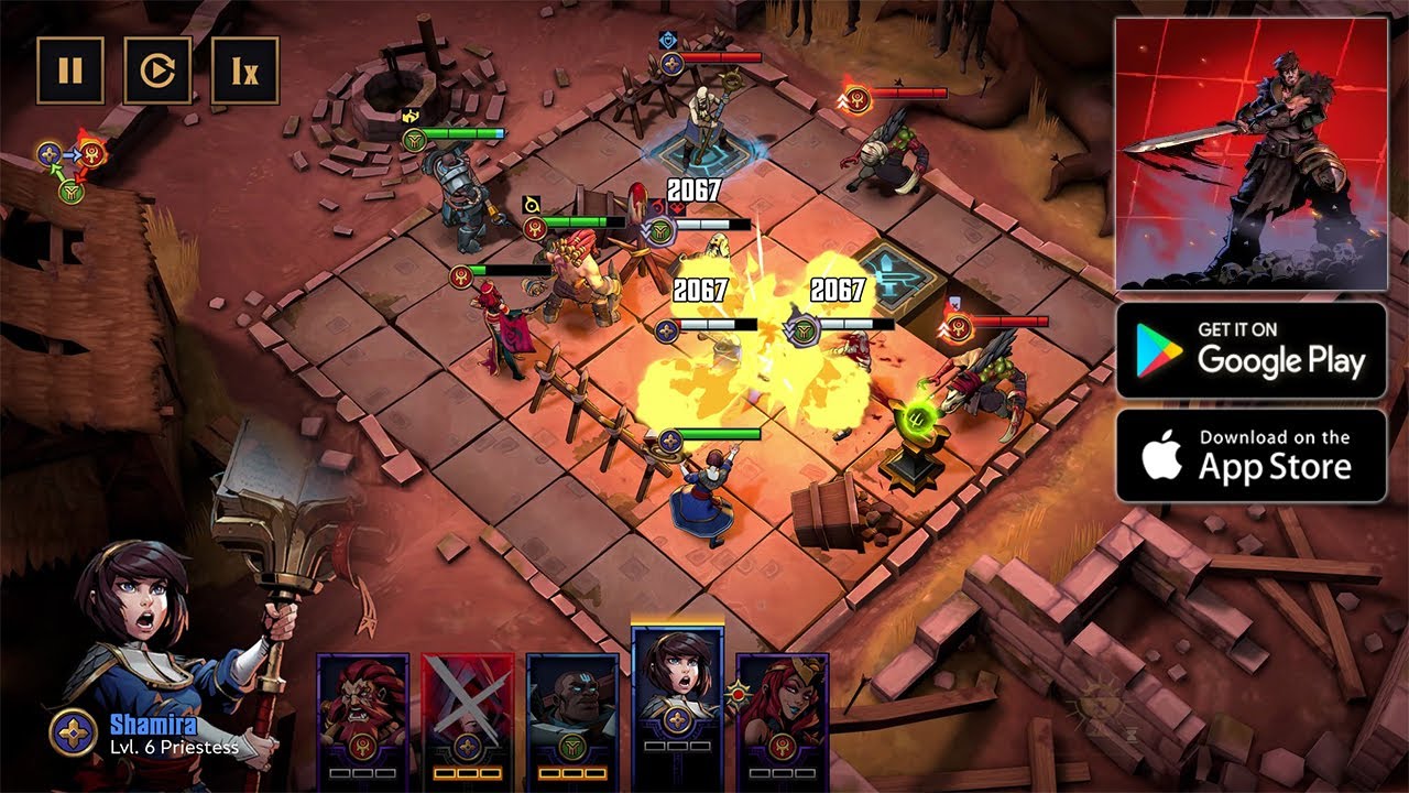 Grimguard Tactics: Fantasy RPG Gameplay | Turn Based RPG (Android & iOS)