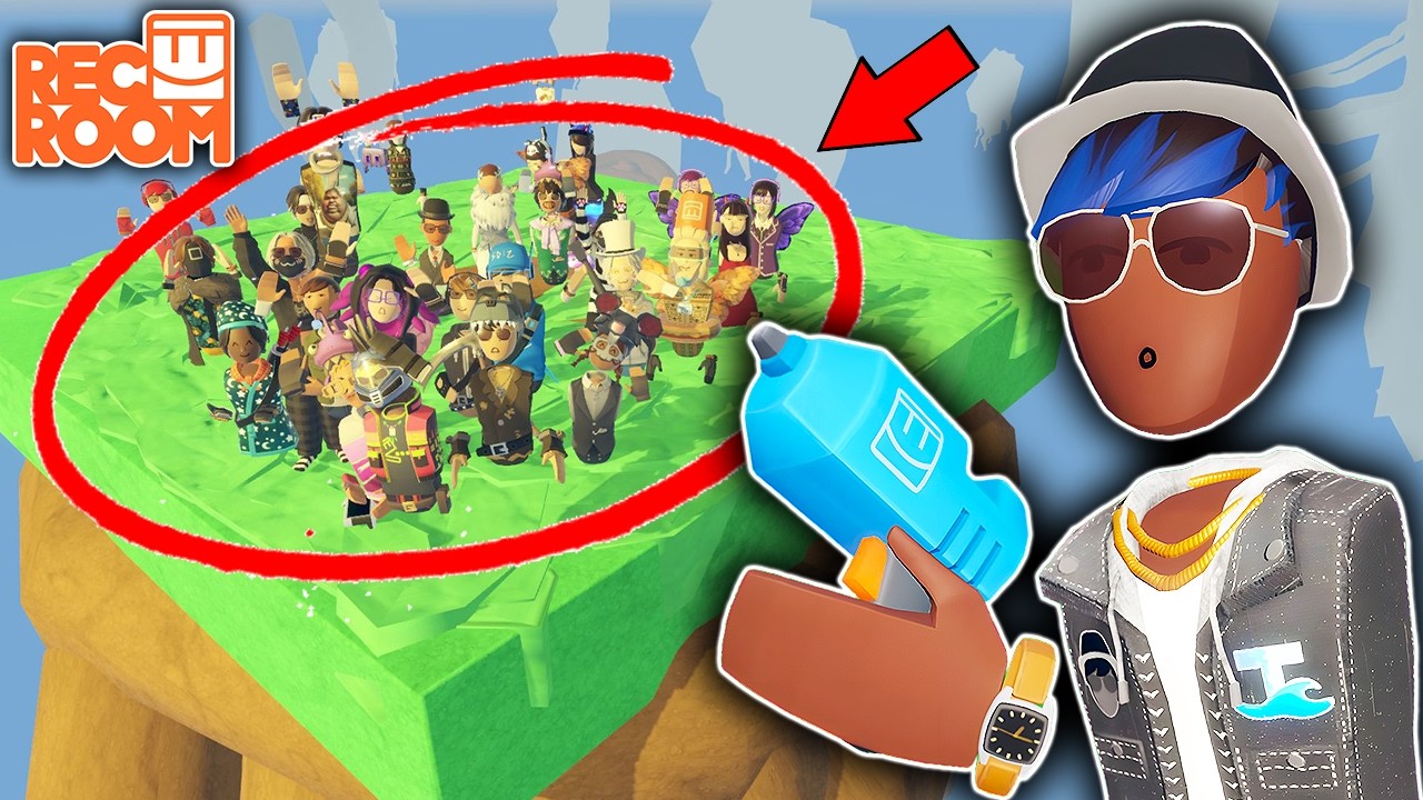 I Trapped 40 Players on a Floating Island! - Rec Room