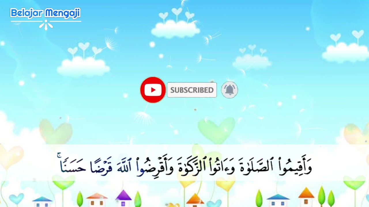 Murottal Al Quran Merdu Surat Al Muzzammil 5x Metode Ummi Juz 29