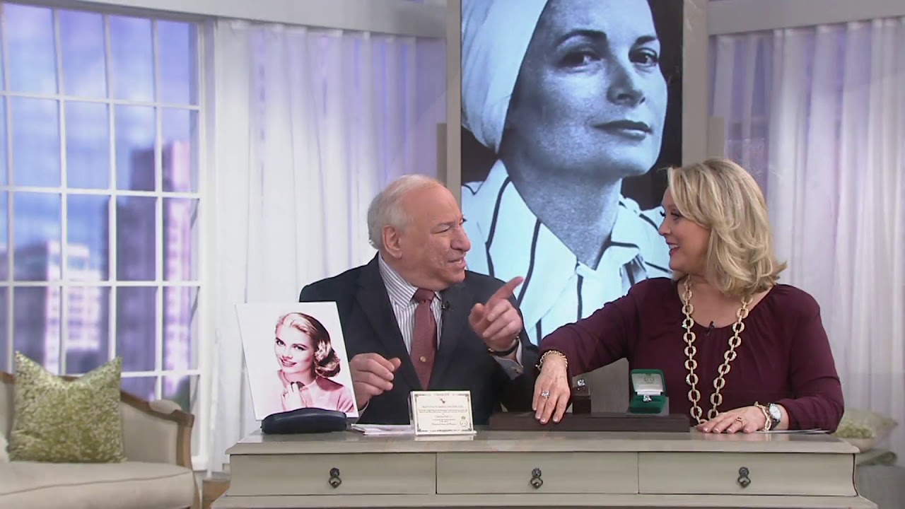 Grace Kelly Collection Simulated Emerald Cut Diamond Ring on QVC