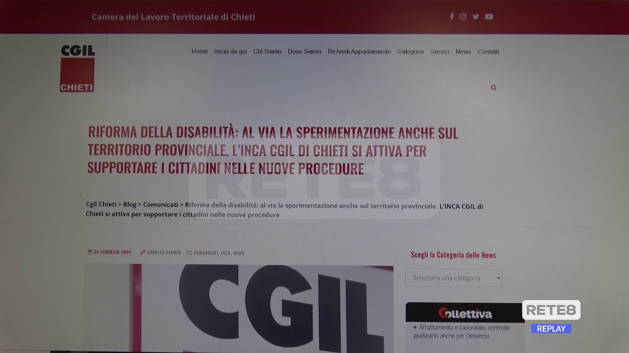 Disabilità - Cosa cambia a Chieti dal 1° marzo
