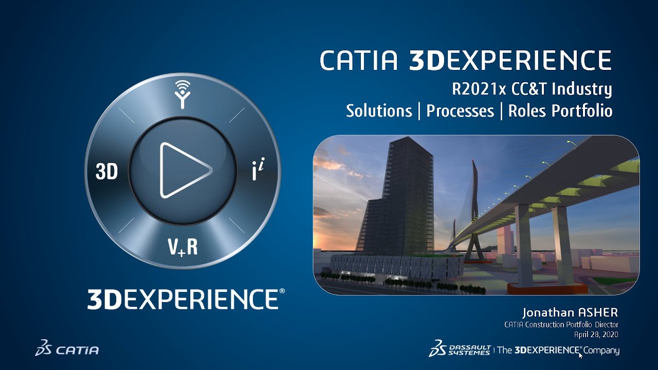 3DEXPERIENCE CATIA Construction Cities Territories 21x Presentation Webinar